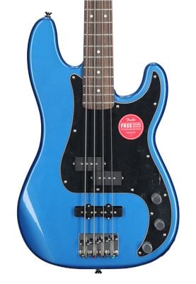 Squier Affinity Precision Bass PJ Guitar Indian Laurel Neck Lake Placid Blue
